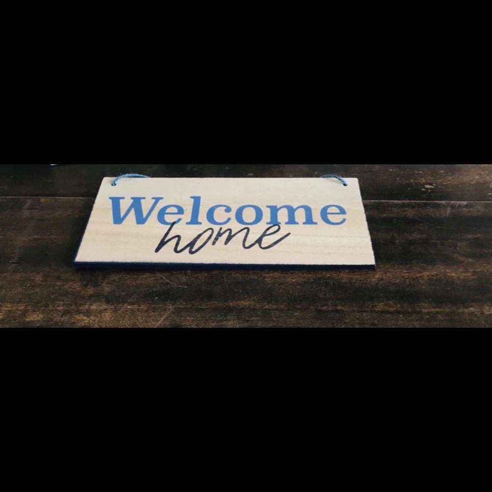 Welcome sign